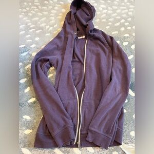 Purple Zip Up hoodie
